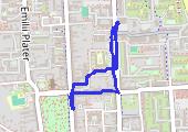 Trasa z dnia 2017-07-13 19:30 - mapa trasy gps - marsz