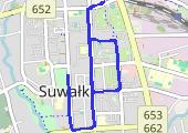 Trasa z dnia 2017-07-13 19:07 - mapa trasy gps - samochód
