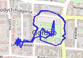 Trasa z dnia 2017-07-13 13:42 - mapa trasy gps - marsz