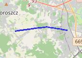 progowy - mapa trasy gps - bieganie
