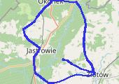Trasa z dnia 2017-07-15 13:17 - mapa trasy gps - rower górski