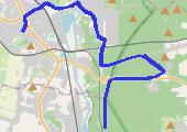 Trasa z dnia 2017-07-15 20:29 - mapa trasy gps - rower szosowy