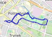 Trasa z dnia 2017-07-06 17:41 - mapa trasy gps - spacer