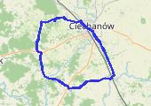 Trasa z dnia 2017-07-16 19:18 - mapa trasy gps - rower trekkingowy