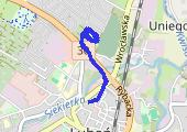 Trasa z dnia 2017-07-18 09:48 - mapa trasy gps - bieganie