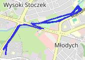 rozbieganie - mapa trasy gps - bieganie