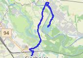 Trasa z dnia 2017-07-19 21:41 - mapa trasy gps - rower górski