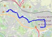Trasa z dnia 2017-07-20 06:03 - mapa trasy gps - rower górski
