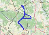Trasa z dnia 2017-07-20 19:03 - mapa trasy gps - rower szosowy
