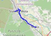 Trasa z dnia 2017-07-20 16:50 - mapa trasy gps - rower trekkingowy