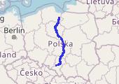 Trasa z dnia 2017-07-20 22:16 - mapa trasy gps - samochód