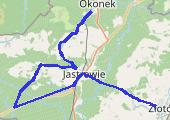 Trasa z dnia 2017-07-21 19:14 - mapa trasy gps - rower górski