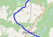Trasa z dnia 2017-07-20 17:23 - mapa trasy gps - rower górski