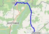 Trasa z dnia 2017-07-20 16:19 - mapa trasy gps - rower górski