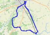 Trasa z dnia 2017-07-21 17:54 - mapa trasy gps - rower trekkingowy