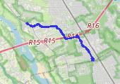 Trasa z dnia 2017-07-22 17:01 - mapa trasy gps - rower trekkingowy