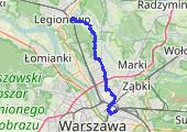 Trasa z dnia 2013-06-17 07:15 - mapa trasy gps - rower trekkingowy