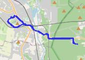 Trasa z dnia 2017-07-23 20:55 - mapa trasy gps - rower szosowy