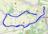 Trasa z dnia 2017-07-23 19:51 - mapa trasy gps - rower górski