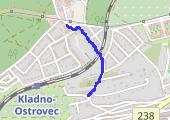 2017-07-20_Marsz Kladno - mapa trasy gps - marsz