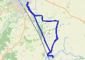 Trasa z dnia 2017-07-26 18:09 - mapa trasy gps - rower trekkingowy