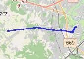 BC2 - mapa trasy gps - bieganie