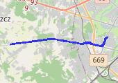 rozbieganie + RT - mapa trasy gps - bieganie