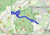Trasa z dnia 2017-07-29 19:15 - mapa trasy gps - jazda konna