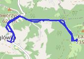 Trasa z dnia 2017-07-28 19:57 - mapa trasy gps - rower trekkingowy