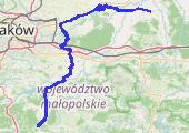 Trasa z dnia 2017-07-29 19:20 - mapa trasy gps - rower trekkingowy