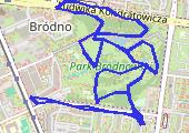 Trasa z dnia 2017-07-30 17:50 - mapa trasy gps - marsz