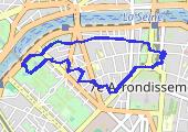 Trasa z dnia 2017-07-30 19:45 - mapa trasy gps - spacer