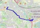 Trasa z dnia 2017-07-31 14:39 - mapa trasy gps - rower górski