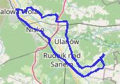 Trasa z dnia 2017-08-01 17:02 - mapa trasy gps - rower trekkingowy
