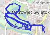 Trasa z dnia 2017-08-01 21:43 - mapa trasy gps - bieganie