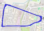 Trasa z dnia 2017-08-01 22:45 - mapa trasy gps - bieganie