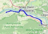 Trasa z dnia 2017-08-03 19:03 - mapa trasy gps - rower szosowy