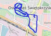 Trasa z dnia 2017-08-03 20:36 - mapa trasy gps - bieganie