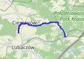Trasa z dnia 2017-08-04 13:54 - mapa trasy gps - rower trekkingowy