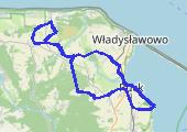 Trasa z dnia 2017-08-04 16:25 - mapa trasy gps - rower trekkingowy