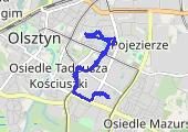 Trasa z dnia 2017-08-05 08:01 - mapa trasy gps - bieganie