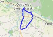 Trasa z dnia 2017-08-05 19:33 - mapa trasy gps - rower miejski