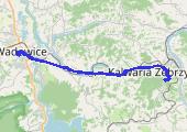 Trasa z dnia 2017-08-05 15:23 - mapa trasy gps - samochód