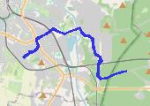 Trasa z dnia 2017-08-06 13:05 - mapa trasy gps - rower szosowy