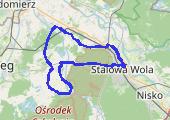 Trasa z dnia 2017-08-06 13:32 - mapa trasy gps - rower trekkingowy