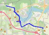Trasa z dnia 2017-08-06 11:55 - mapa trasy gps - rower szosowy