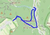 2017-08-02 Ojcowski Park Narodowy - mapa trasy gps - spacer