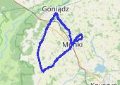 Trasa z dnia 2017-08-06 18:38 - mapa trasy gps - rower szosowy