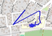 Trasa z dnia 2016-10-05 15:09 - mapa trasy gps - łyżwy