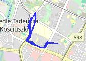 Trasa z dnia 2017-08-08 05:57 - mapa trasy gps - bieganie